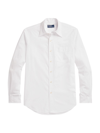 Polo Ralph Lauren Men's Striped Cotton Button-down Shirt In White