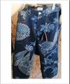 ETRO DENIM JEANS FOR KIDS WITH PAISLEY PATTERN