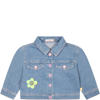 Billieblush Printed Cotton Denim Jacket In Denim
