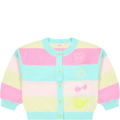 Billieblush Multicolor Cardigan For Baby Girl