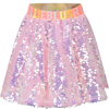 BILLIEBLUSH MULTICOLOR SKIRT FOR GIRL WITH SEQUINS