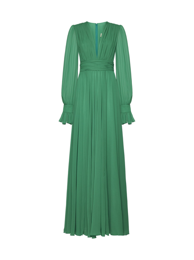 Blanca Vita Dresses In Smeraldo