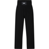 DKNY BLACK CASUAL TROUSERS FOR GIRL