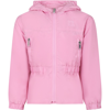 GIVENCHY PINK WINDBREAKER FOR GIRL