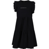 GIVENCHY BLACK DRESS FOR GIRL WITH LOGO