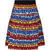 RYKIEL ENFANT MULTICOLOR SKIRT FOR GIRL WITH ALL-OVER HEARTS