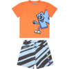 Kenzo Cartoon-print Cotton Set In Multicolor