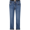 Timberland Denim Jeans For Boy With Logo In Denim