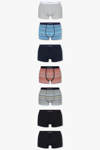 Paul Smith Boxers 7 Pack In Multicolor