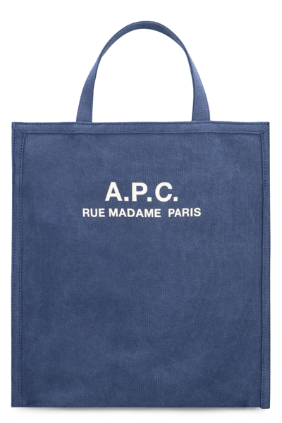 APC RECUPERATION DENIM TOTE