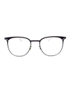 Mykita Gunilla Square Frame Glasses In Plum