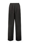 Wardrobe.nyc Semi Matte Track Pant Clothing In Blk Black