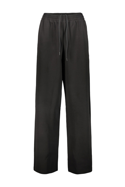 Wardrobe.nyc Semi Matte Track Pant Clothing In Black