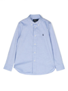 Polo Ralph Lauren Logo Shirt In Bsr Blue