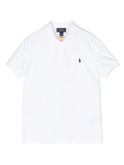 Polo Ralph Lauren Kids' Polo Tops Knit In White