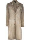 AVANT TOI MICRO MAT STICH COAT WITH STUDS AND STRASS