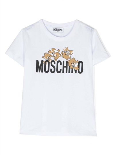 Moschino Kids' T-shirt In White