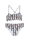 Moschino Teddy Bear Bikini Set In White