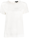 Theory 2 Nebulous Organic Cotton Tiny Tee In Ivory