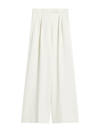 Max Mara Zinnia Ultrawide Leg Pants In White Ivorie