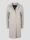 Herno Twofer Wool-blend Down Coat In Nude & Neutrals