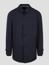 Herno Gore-tex Paclite Laminar Raincoat In Blue