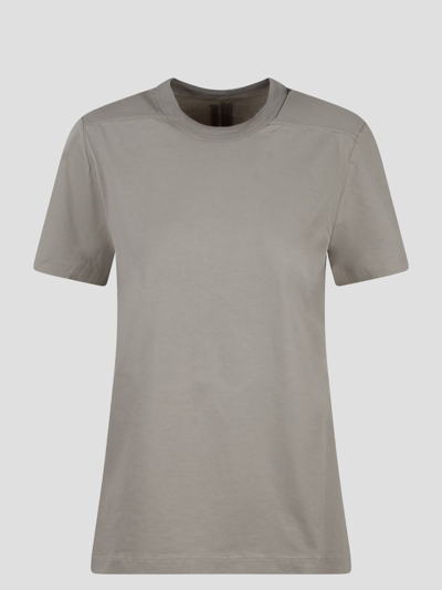Rick Owens Level T-shirt In Pearl