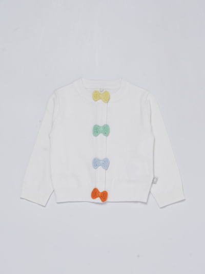 Stella Mccartney Babies' Cardigan Cardigan In Bianco