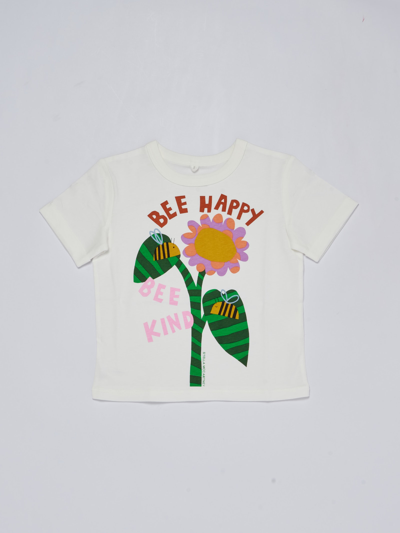Stella Mccartney Kids' T-shirt T-shirt In Ivory