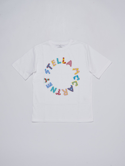 Stella Mccartney Kids' T-shirt T-shirt In Bianco
