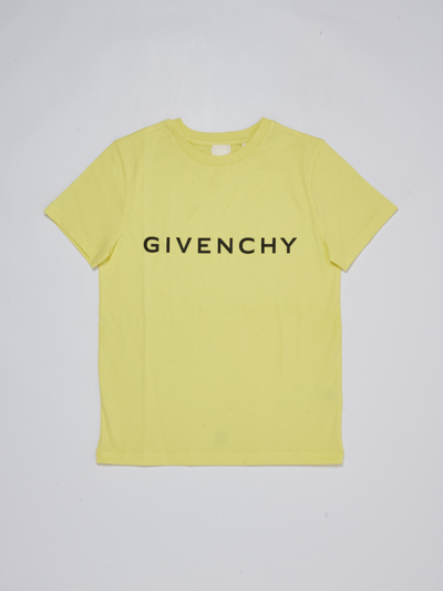 Givenchy Kids' T-shirt T-shirt In Giallo
