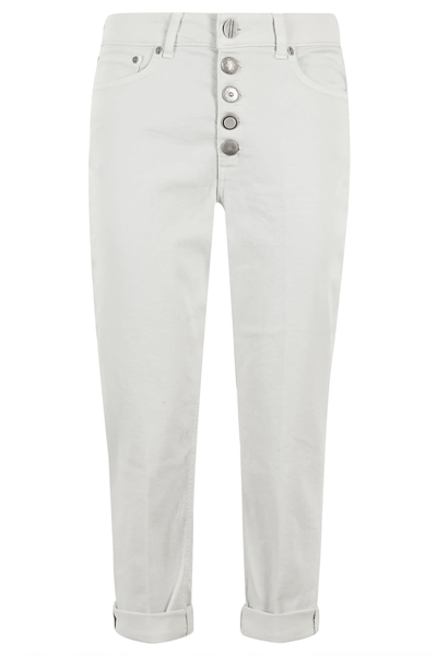 Dondup Trouser Koons Gioiello In Grigio Chiaro