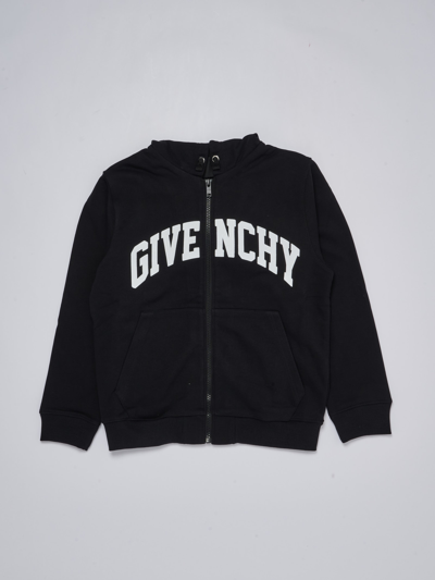 Givenchy Kids' Hoodie Hoodie In Nero