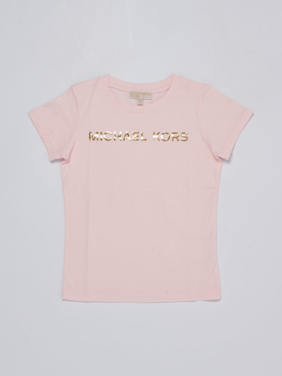 Michael Kors Kids' T-shirt T-shirt In Rosa