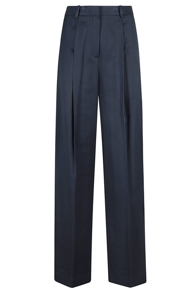 Theory Single Plt Pant In Xlv Nocturne Navy
