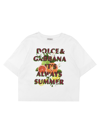 DOLCE & GABBANA GLITTER PRINT T-SHIRT