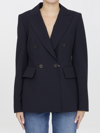 Max Mara Albero Jacket In Blue