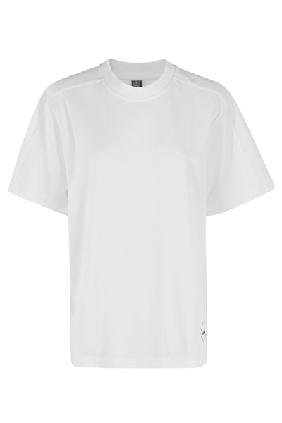 Adidas By Stella Mccartney Logo Tee In White