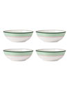 Kate Spade Make It Pop 4-piece All-purpose Bowl Set In Green