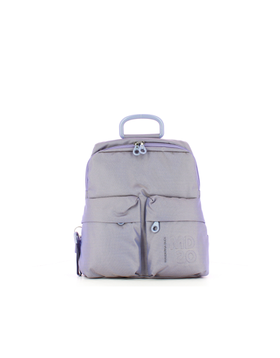 Mandarina Duck Designer Handbags Women's Purple Backpack In Brown