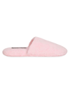 Dolce & Gabbana Women's Crosswise Dg Logo Jacquard Slippers In Pink