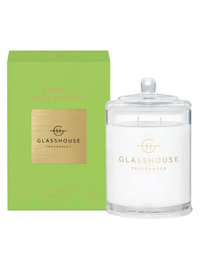 Glasshouse Fragrances Perfect Palm Springs Triple Scented Candle In Green