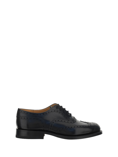 Church's Horsham Lace-up Shoes In Luxurious Leather In Black
