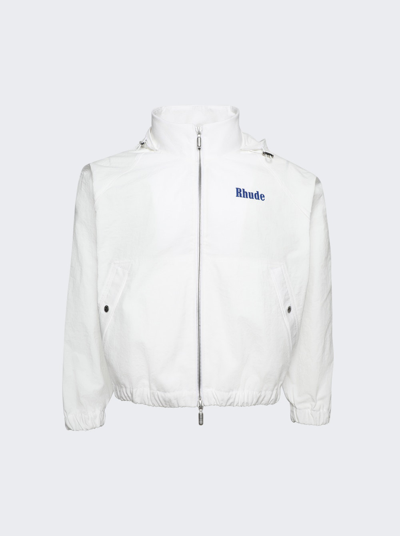 Rhude White Paneled Track Jacket