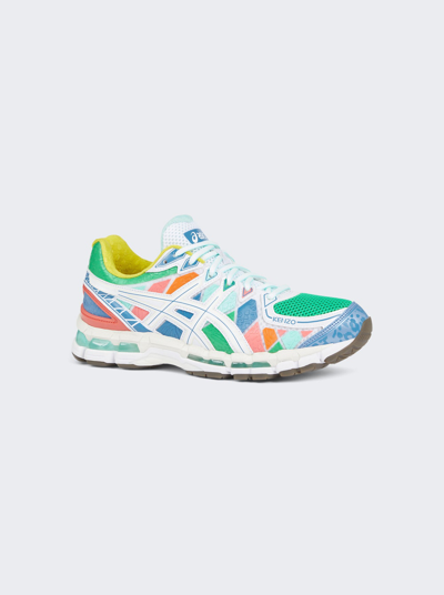 Kenzo X Asics Low Top Trainers In Multicolor