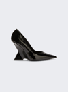 Attico Cheope 105mm Pointed-toe Pumps In Black