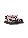 Dolce & Gabbana Branded Grosgrain Sandals In Pink