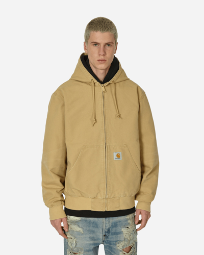 Carhartt Active Jacket Bourbon In Brown