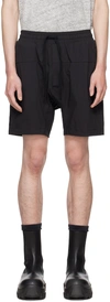 Thom Krom Black M St 422 Shorts In Black
