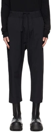 THOM KROM BLACK M P 2 TROUSERS